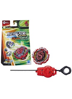 Burst Quaddrive Wrath Cobra C7 Spinning Top Starter Pack Defense/Attack Type Battling Game With Launcher Toy For Kids