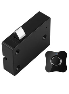 NIBEMINENT Flower Shaped USB Rechargeable Fingerprint Panel With Lock Black 