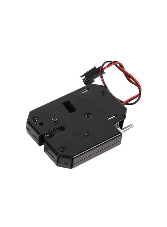 OSHIMA Electromagnetic Drawer Lockers, Intelligent Carbon Steel Black Latch, Cabinet Drawer Electric Magnetic Lock, Electromagnet Fail-Safe for Door Access Control System - Image 5