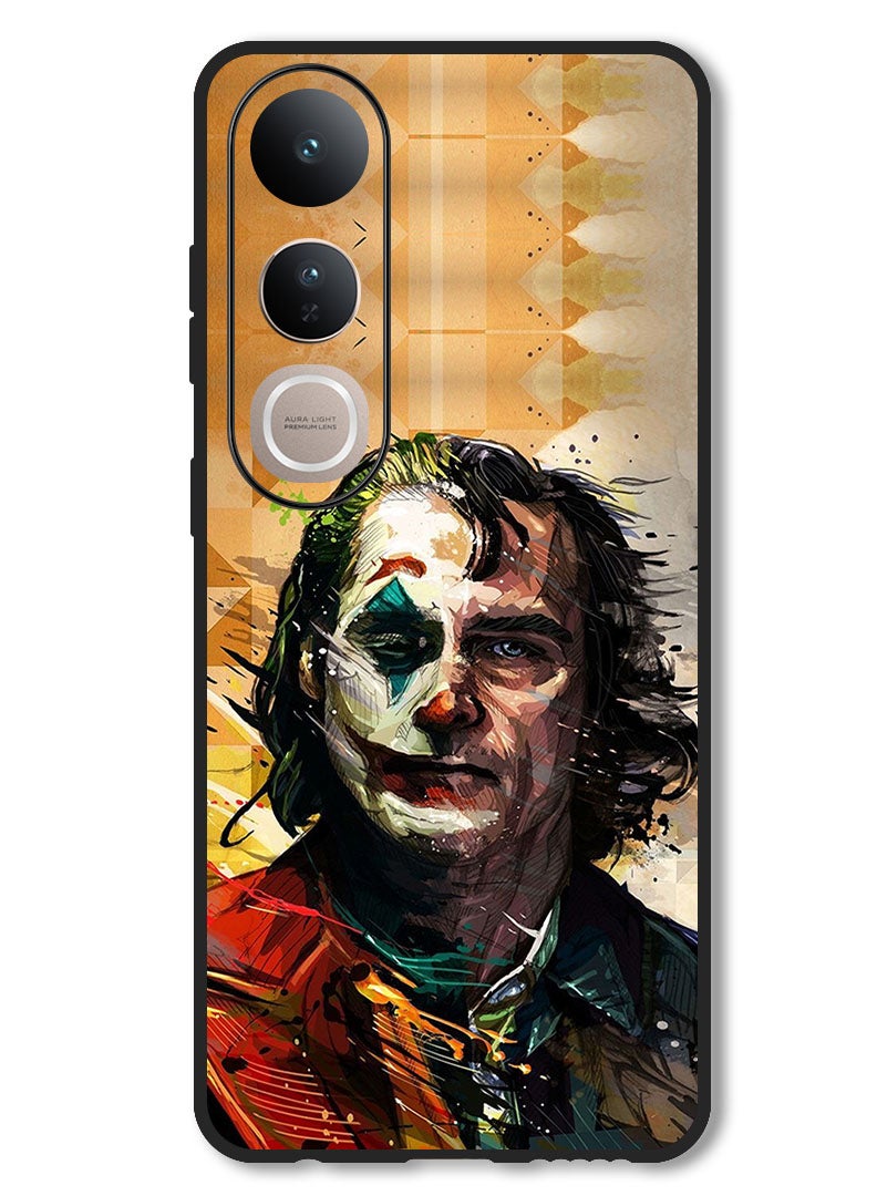 Theodor حافظة متوافقة مع فيفو V50 لايت حماية مضادة للصدمات غطاء واقي بتصميم جوكر - Image 1