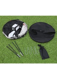Arabest Portable Soccer Goal, 4'x3' Pop Up Kid Soccer Target Net for Backyard with Accessories Outdoor Toys Training Equipment for Kids  - Image 2