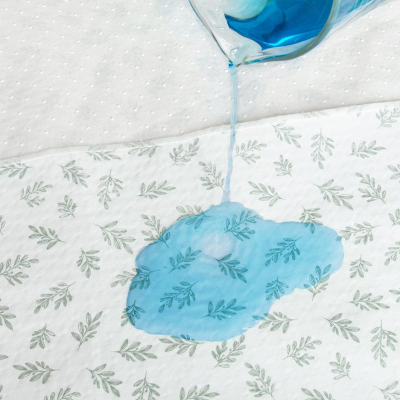 Biloban Baby Splat Mat 2 Pack for Under High Chair & Arts & Crafts & Eating Mess, 46 x 42 Inch Waterproof and Washable Spill Mat, Anti-Slip Floor Protector - Image 3