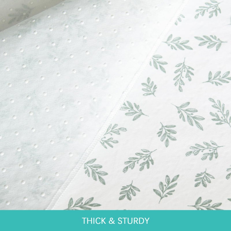 Biloban Baby Splat Mat 2 Pack for Under High Chair & Arts & Crafts & Eating Mess, 46 x 42 Inch Waterproof and Washable Spill Mat, Anti-Slip Floor Protector - Image 2