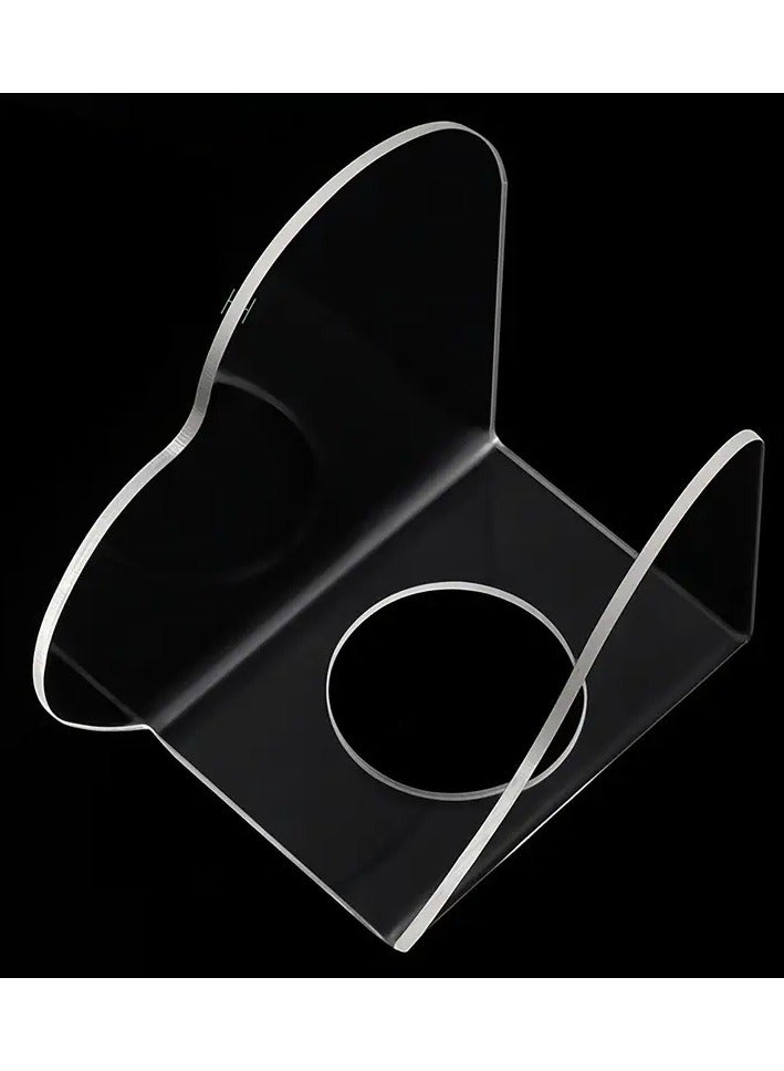 ORiTi 1Pc Heart Shape Foundation Art Paletter Nail Art Paletter Hand held Salon Manicure Tool - Image 2