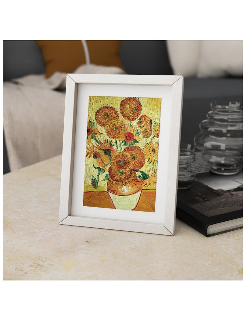 ورق جدران حدود خشب البلوط الأبيض قابل للإزالة واللصق إطار مرآة الحمام حدود خشب حبيبي شريط إصلاح فضي أبيض حدود لوحة إعلانات خشبية حواف لاصقة ذاتيًا حدود صف دراسي حديث 3.2"x197" - Image 5