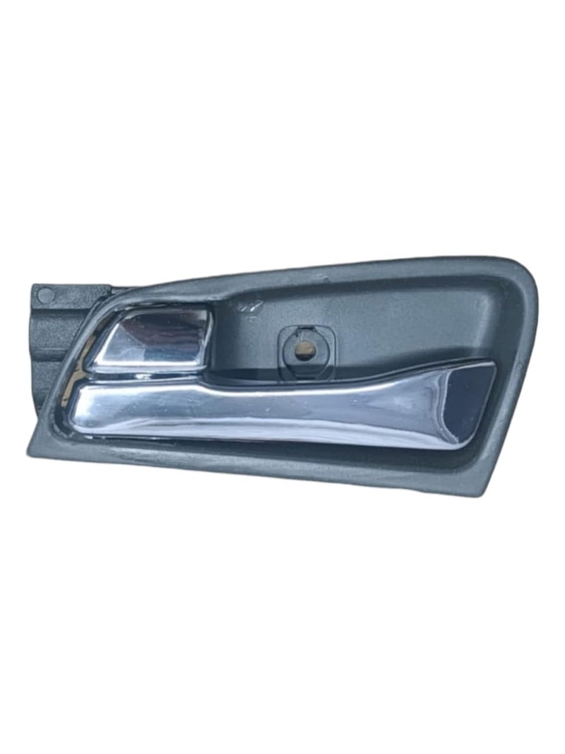 Auto-Ex Inner Inside Door Handle Lock RC Lever Chrome Finish Rear Left Side Only Compatible/Replacement for Hyundai Verna Fluidic (2011 to 2017) - Image 1