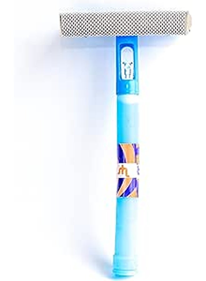 Boomfresh Multipurpose Spray & Wipe Swab Cleaner for Car Windshield Glass, Home -Mirros, Windows, Shower Door and Tiles -  Light Blue