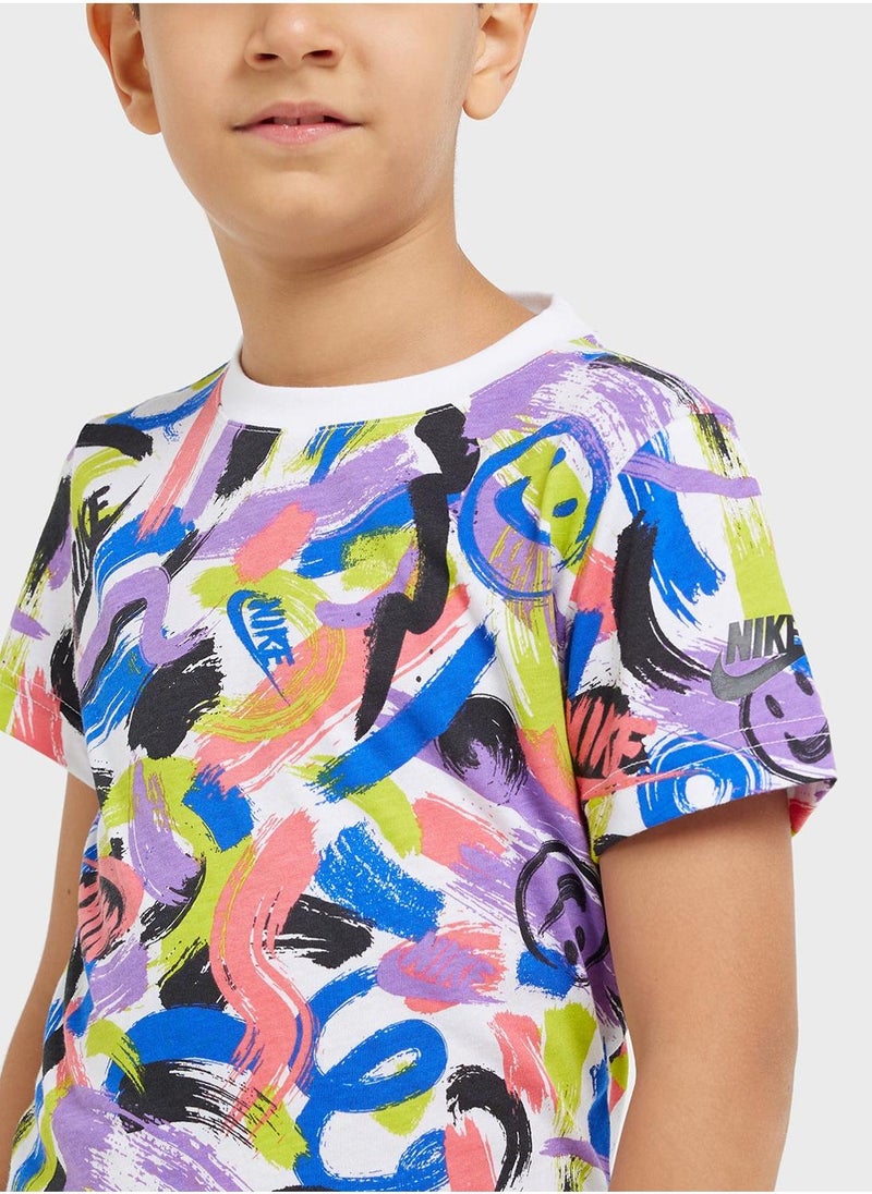 Nike - Kids Express Yourself Aop T-Shirt - Image 1