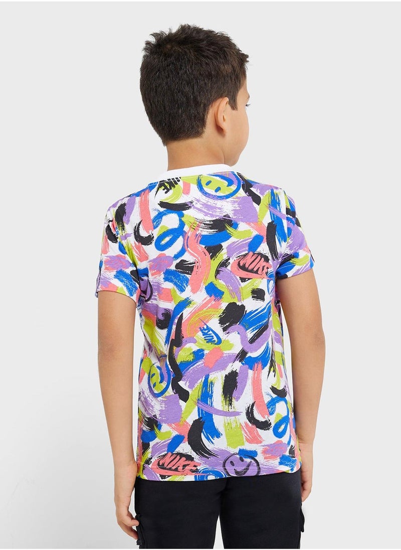 Nike - Kids Express Yourself Aop T-Shirt - Image 1