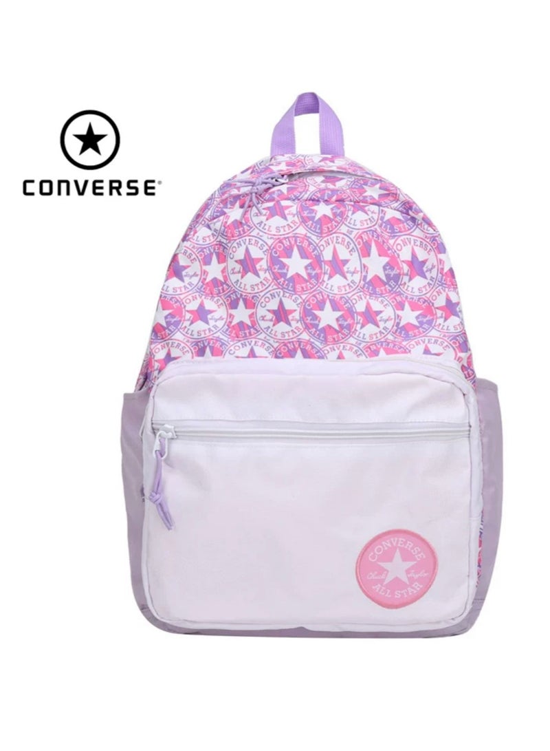 كونفرس حقيبة مدرسية كلاسيكية GO 2، حقيبة مدرسية بخياطة ملونة، حقيبة مدرسية مخصصة لبداية المدرسة - Image 3