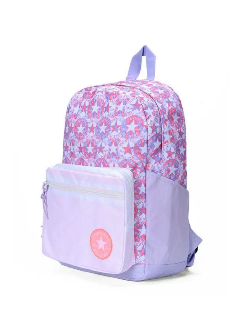 كونفرس حقيبة مدرسية كلاسيكية GO 2، حقيبة مدرسية بخياطة ملونة، حقيبة مدرسية مخصصة لبداية المدرسة - Image 4