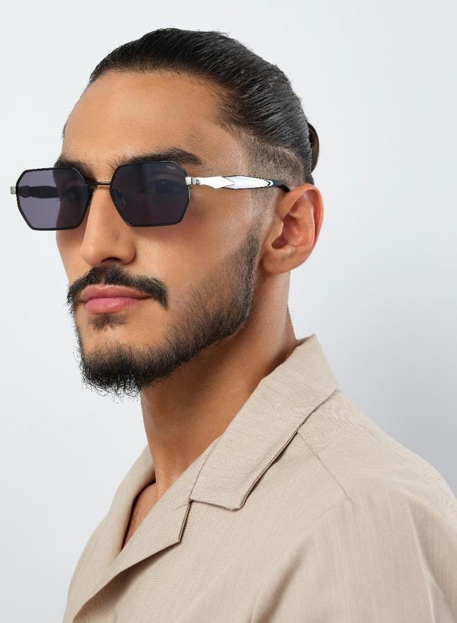 بلاك أوت نظارات شمسية هندسية للجنسين بلاك آوت إمبراطورة - Image 5