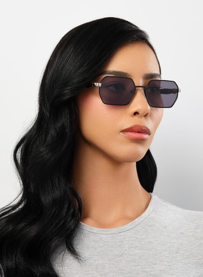 بلاك أوت نظارات شمسية هندسية للجنسين بلاك آوت إمبراطورة - Image 4