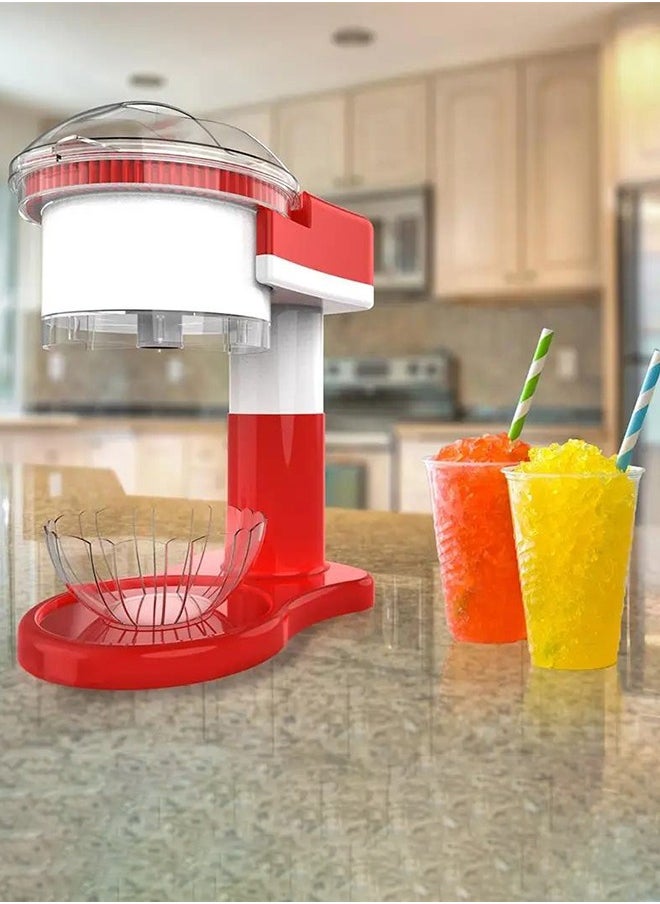 LENND Snow Ice Machine Electric Ice Crusher Multi-Purpose Portable Snow Cone Compact Cooking Shaving Maker for Picnic, Shop, School  - Image 3
