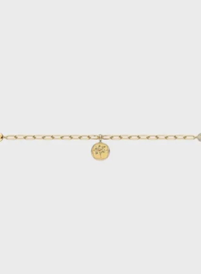 Chomel Gold-Tone Plated The Elements Tree Bracelet  - Image 2