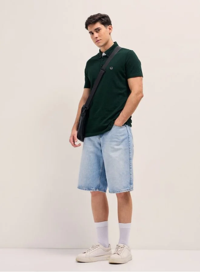THE BEAR HOUSE Men's Polo Shirt for Casual & Semi-Formal Wear | Classic Collar Neck T-Shirt | Comfortable, Stylish & Versatile for Office, Travel, Outings & Everyday Use