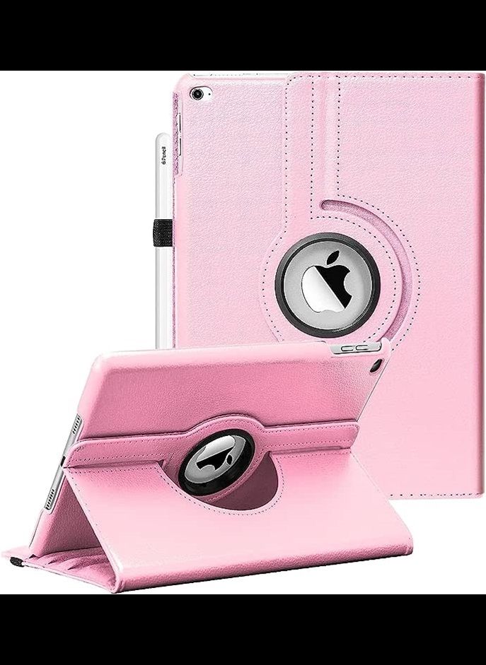 vesus Ipad Case Fit iPad 9.7-2018/2017/iPad Air 2/iPad Air - 360 Degree Rotating Case Cover for iPad 9.7'' (5th Generation, 6th Gen) / iPad Air 2 / iPad Air with Auto Sleep Wake - Pink