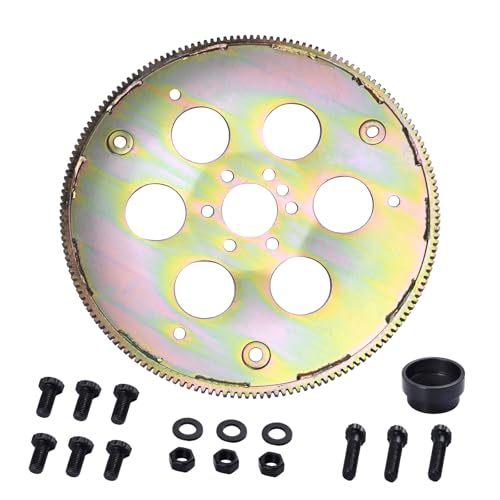 KALANBAY 57534610 LS V8 Flexplate Adapter Kit With Bolts & Spacer For 1997-2007 GM Gen III LS1/LS2/LS6/4.8/5.3/6.0 TH350 700R4 200-4R 4L60 Transmission Adapter Flex Plate Kit Swap Flywheel - Image 1