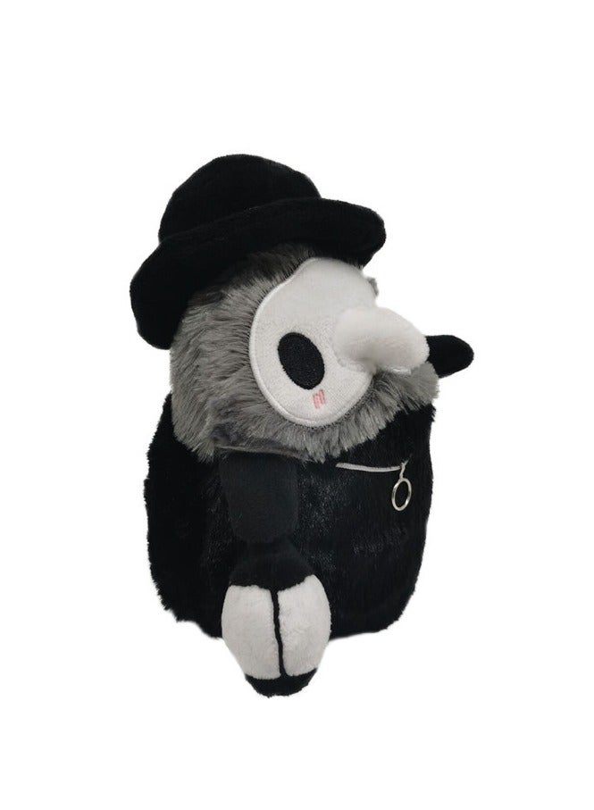 Doll Plague Doctor Plush Toys Cartoon Sewing Plush Animals Glow-In-The-Dark Dolls Bird Beak Doctor Plush Dolls 20cm Plushies Toys - Image 3