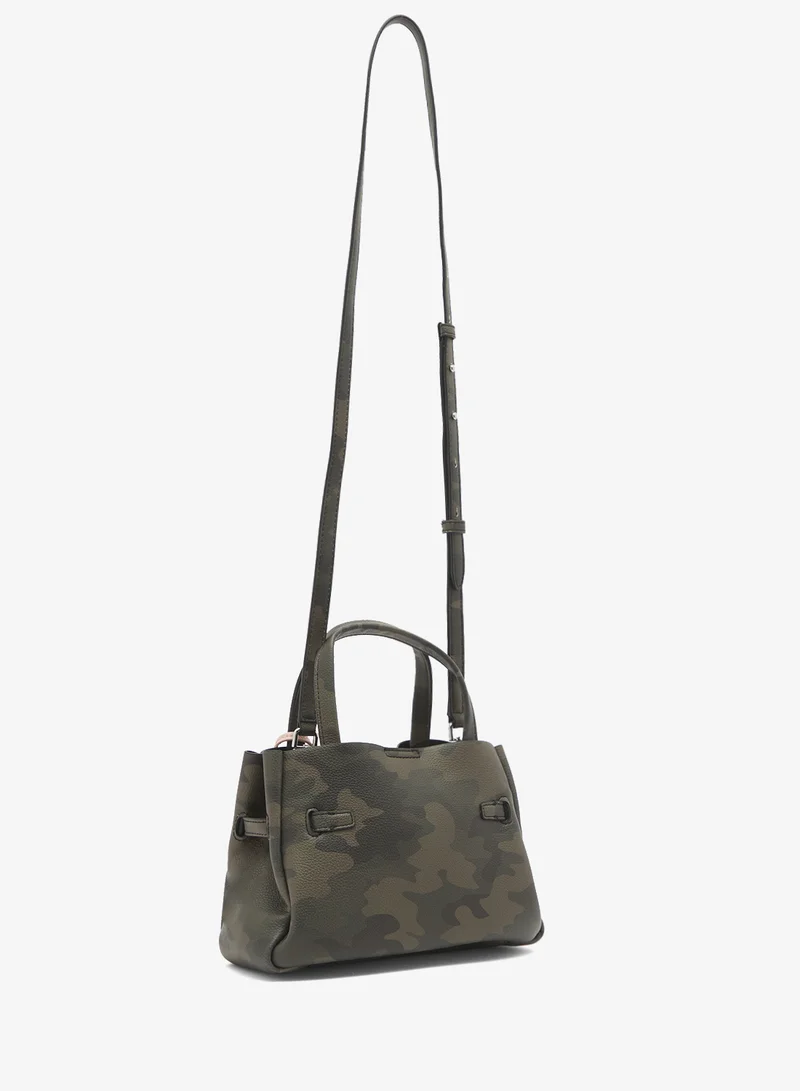 DKNY Bryar Small Satchel With Heart Dangle