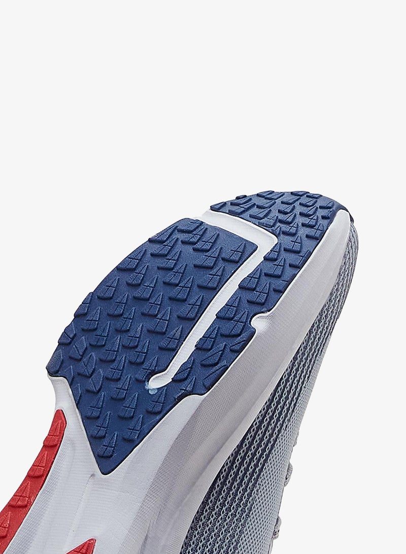 CAMPUS Men Glitch Memory Foam Lace-Up Running Shoes-Light Grey - Image 5