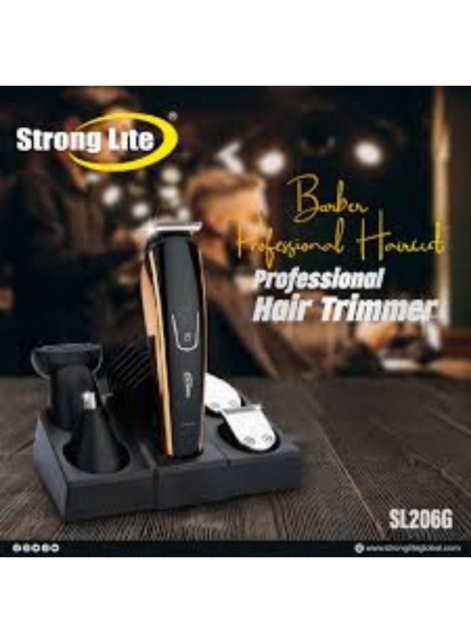 Strong Lite Strong Lux 8 In 1 Rechargeable Professional Trimmer Suit By StrongLite Precision Blade For Beard And Hair Styling SL206G - Image 4