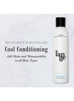 L'ANGE HAIR Refrésh Invigorating Mint Cream Hair Conditioner | Moisturizing Peppermint Parabenfree & Sulfatefree Hair Conditioner | Boosts Shine With Weightless Hydration | Deep Conditioning | 8 Oz  - Image 5