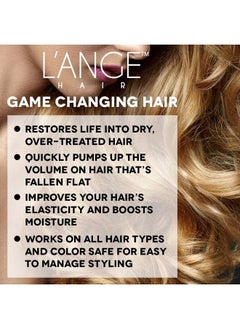 L'ANGE HAIR Refrésh Invigorating Mint Cream Hair Conditioner | Moisturizing Peppermint Parabenfree & Sulfatefree Hair Conditioner | Boosts Shine With Weightless Hydration | Deep Conditioning | 8 Oz  - Image 4