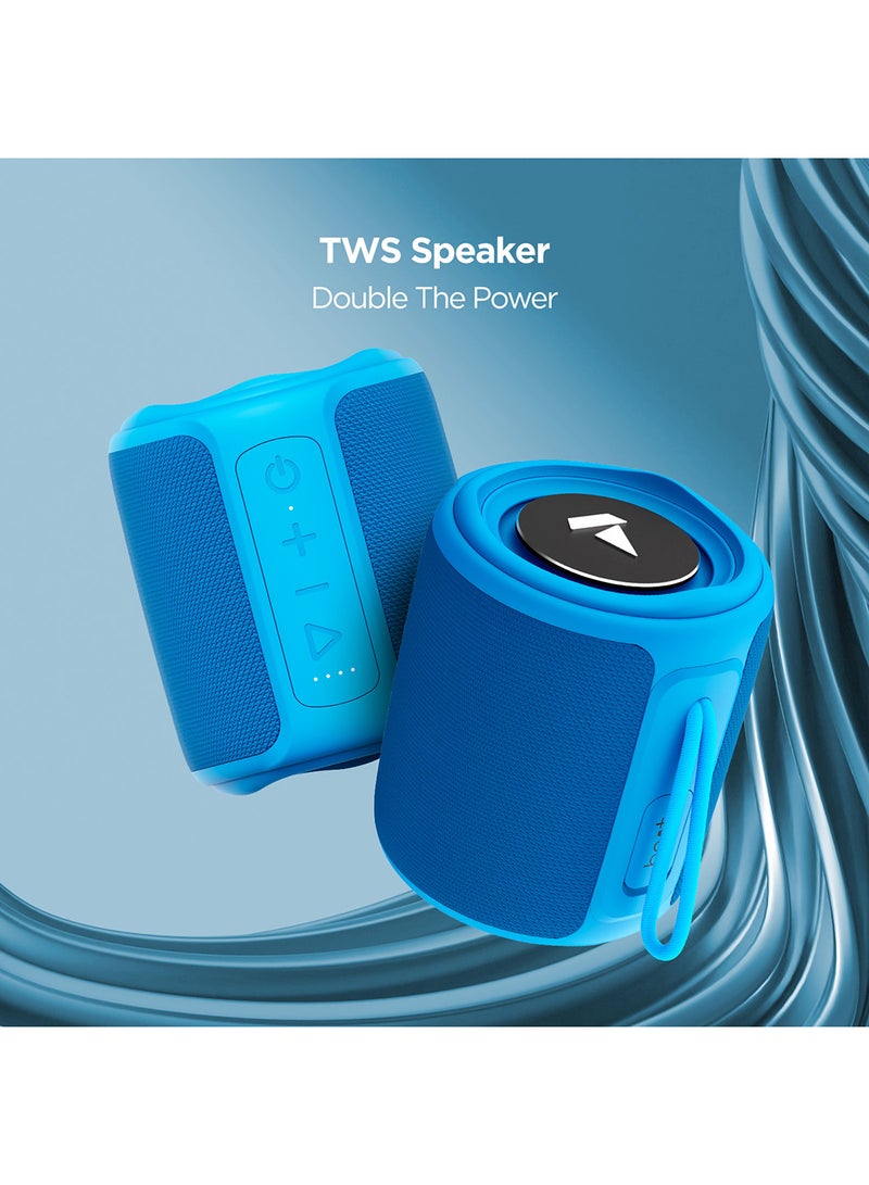 بوات مكبر صوت بلوتوث Stone 350 مع صوت ستيريو RMS بقدرة 10 وات، ومقاومة للماء IPX7، وميزة TWS، وإجمالي وقت تشغيل يصل إلى 12 ساعة، وأوضاع توافق متعددة - Image 5