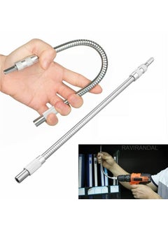 RAVIRANDAL RAVIRANDAL Flexible Extension shaft Drill Bit Holder 14in Universal Interface Flexible Shaft Universal Drill Bit Extrender for Hand Ratchet Screwdriver Bits shaft Extension 400mm 1578 INCH  - Image 1