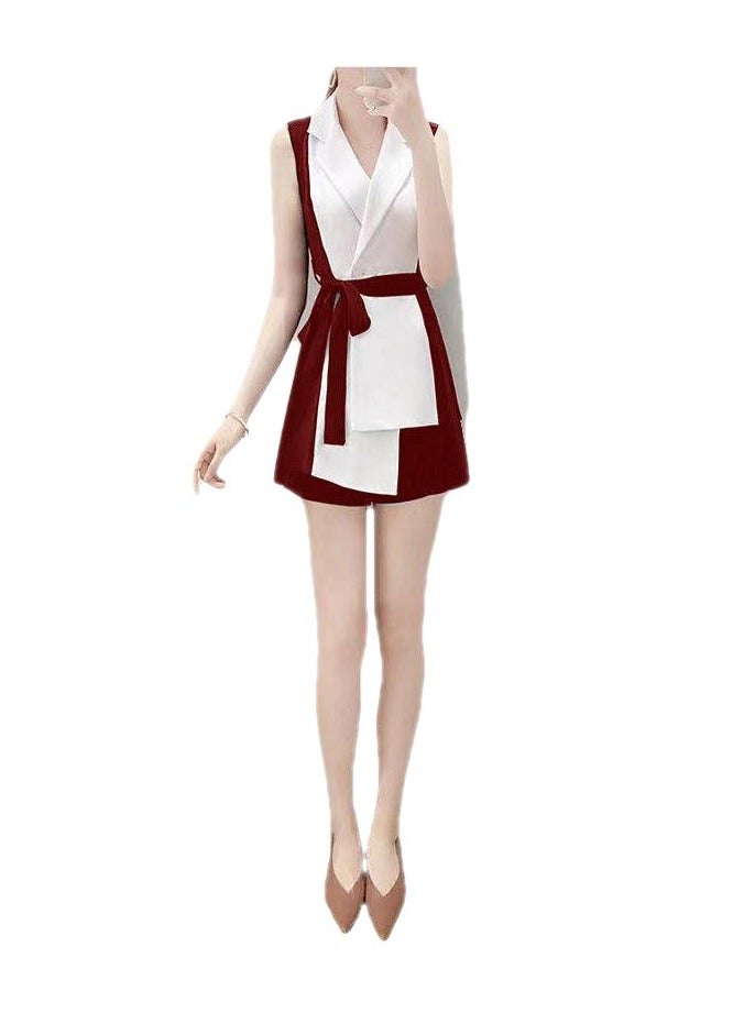Shougu Fashion Women's Suit Shorts Set  - Image 1