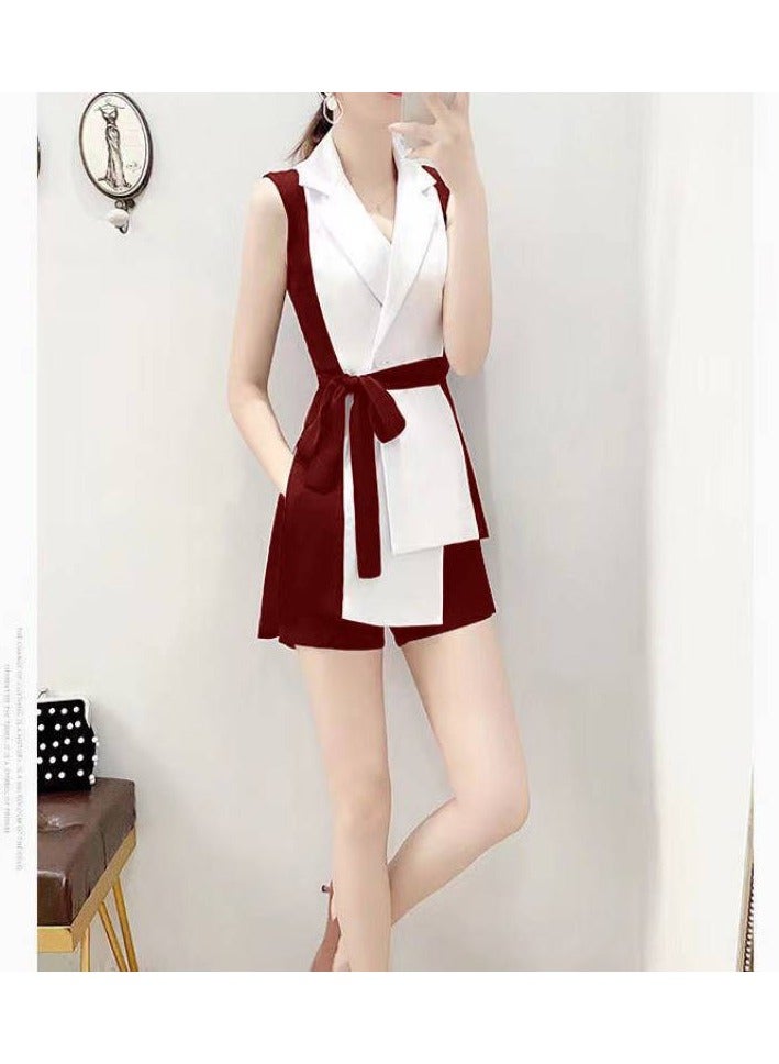 Shougu Fashion Women's Suit Shorts Set  - Image 2