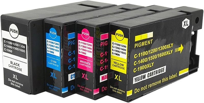4 Colors High Capacity Cartridge Replacement for MB2040 MB2340 Printer Office Use - Image 1