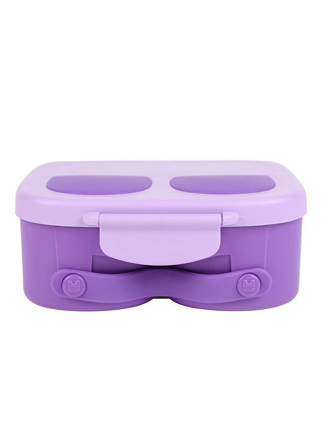 Eazy Kids صندوق غداء بنتو مع مقبض - بنفسجي - Image 3