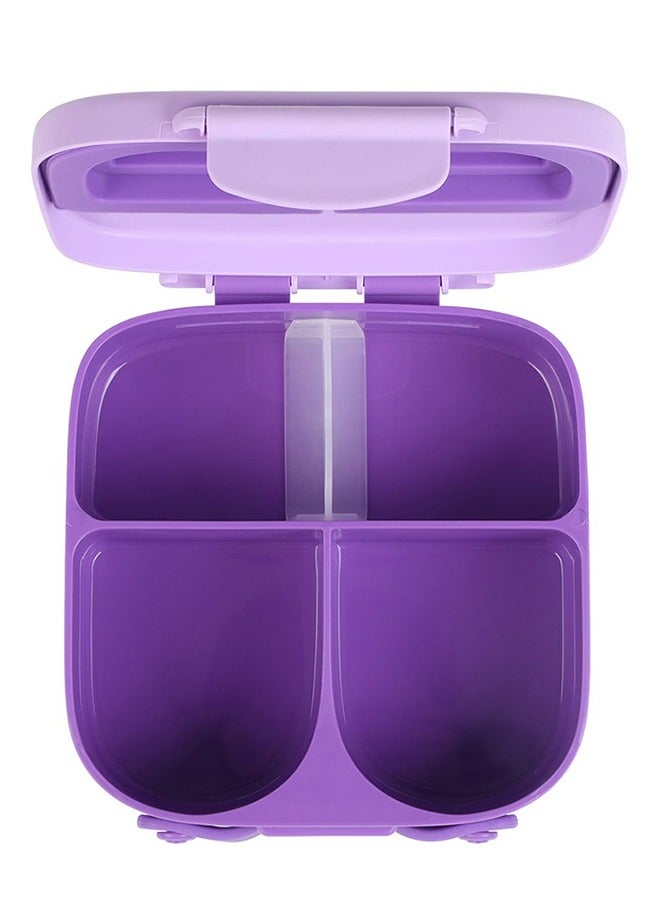Eazy Kids صندوق غداء بنتو مع مقبض - بنفسجي - Image 4