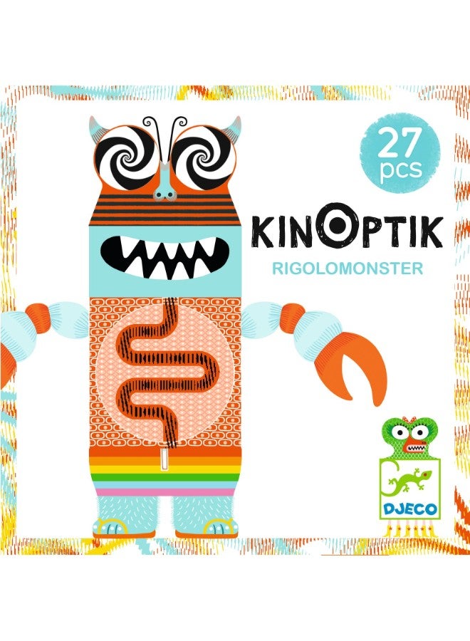 DJECO Kinoptik Rigolomonster 27 Pcs - Image 1