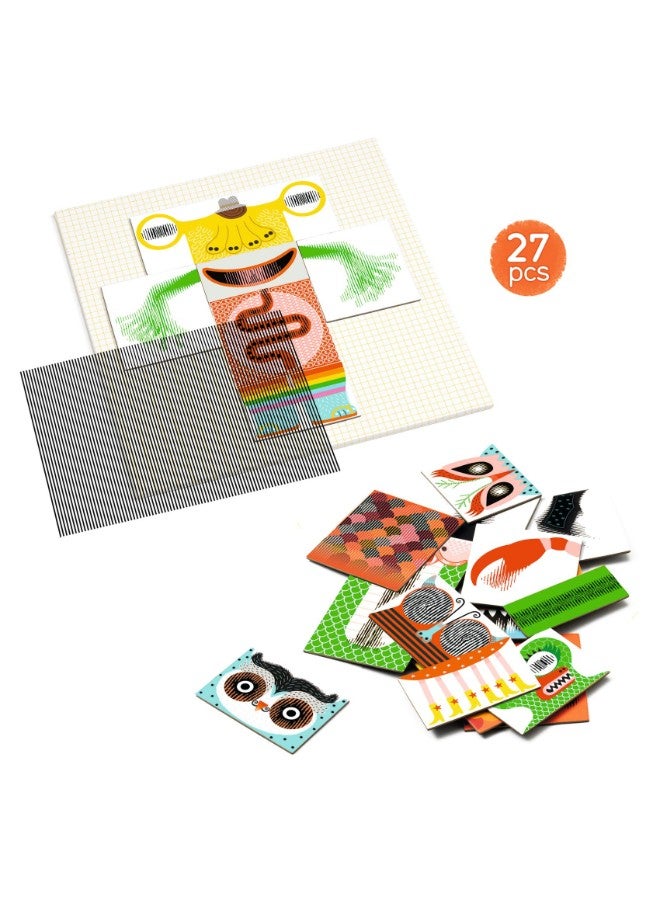DJECO Kinoptik Rigolomonster 27 Pcs - Image 2