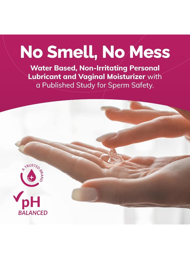 كونسيف_بلس مزلق للخصوبة بحجم مناسب للسفر، يحتوي على أيونات الكالسيوم والمغنيسيوم، يُستخدم عند محاولة الحمل. - Image 2