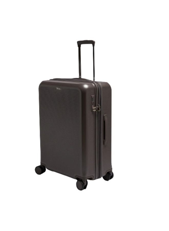Echolac - Sense 56+67+78cm Hardcase Expandable 4 Double Wheel 3 Piece Luggage Trolley Set Brown - CTH0023S -3PC SET BROWN - Image 1