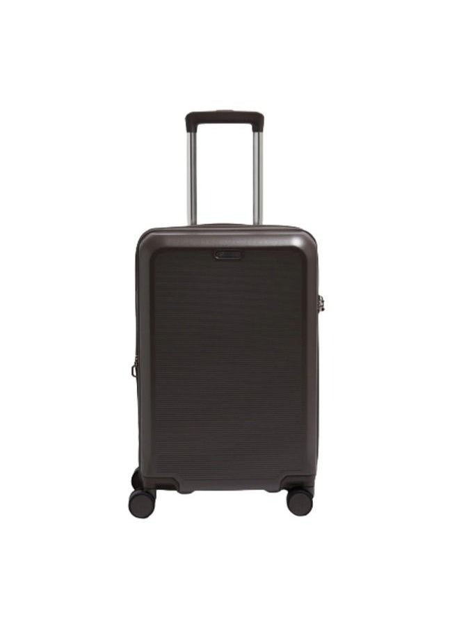 Echolac - Sense 56+67+78cm Hardcase Expandable 4 Double Wheel 3 Piece Luggage Trolley Set Brown - CTH0023S -3PC SET BROWN - Image 1