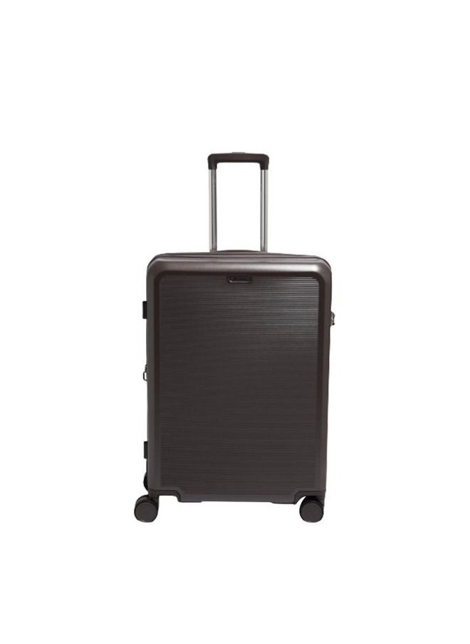 Echolac - Sense 56+67+78cm Hardcase Expandable 4 Double Wheel 3 Piece Luggage Trolley Set Brown - CTH0023S -3PC SET BROWN - Image 1