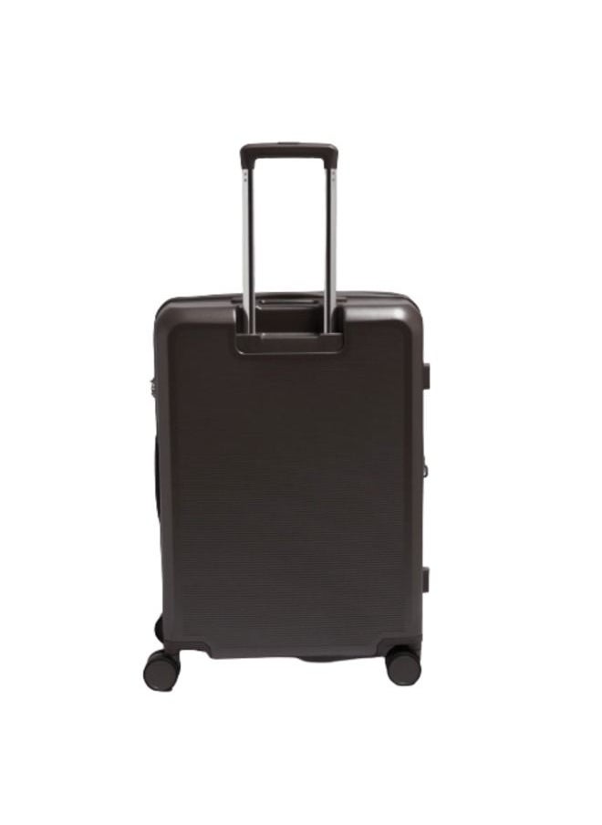 Echolac - Sense 56+67+78cm Hardcase Expandable 4 Double Wheel 3 Piece Luggage Trolley Set Brown - CTH0023S -3PC SET BROWN - Image 1