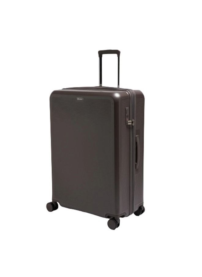Echolac - Sense 56+67+78cm Hardcase Expandable 4 Double Wheel 3 Piece Luggage Trolley Set Brown - CTH0023S -3PC SET BROWN - Image 1
