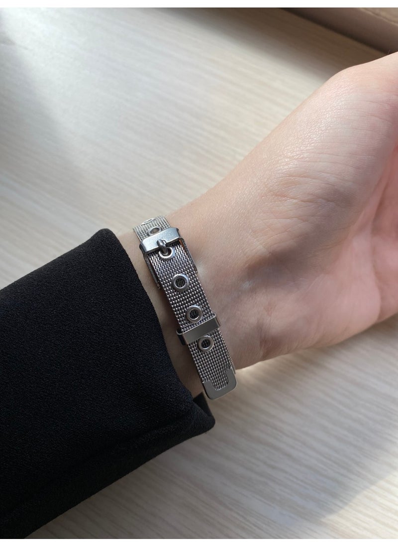 QUARTZ ساعة يد نسائية موديل القش  - Image 2