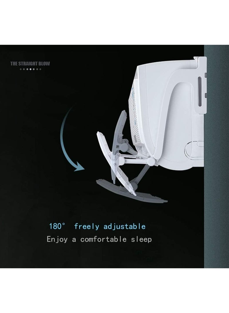 Relex Air Conditioning Wind Deflector Telescopic Strengthen PP Material, Install Directly Without Punching Air Outlet Baffle Wall-Mounted Air Conditioner Deflector (Size: 74~103cm) - Image 4