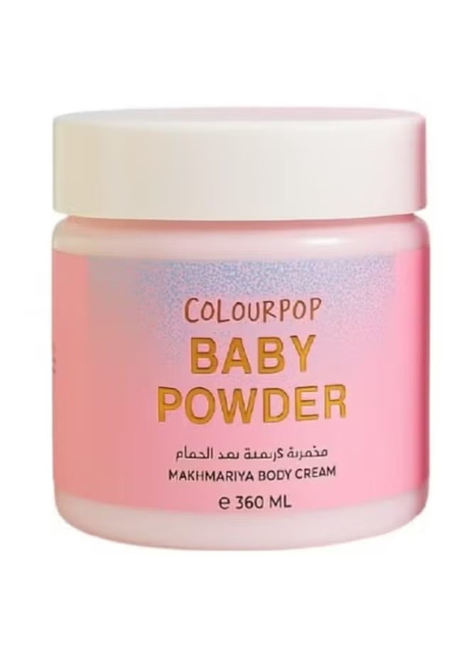 كريم الجسم بيبي بودر مخمرية 360 مل