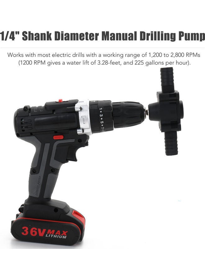 نيبمينينت مضخة حفر كهربائية محمولة أسود - Image 5