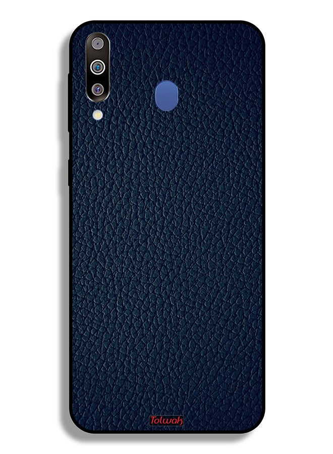 Tolwak Samsung Galaxy M30 Protective Case Cover Leather Pattern - Image 2