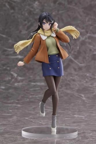 Taito Rascal Does Not Dream of A Dreaming Girl: Mai Sakurajima Coreful Figure (Winter Wear Version) - Image 4