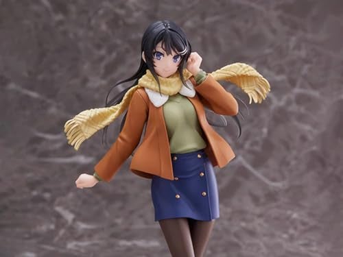 Taito Rascal Does Not Dream of A Dreaming Girl: Mai Sakurajima Coreful Figure (Winter Wear Version) - Image 2